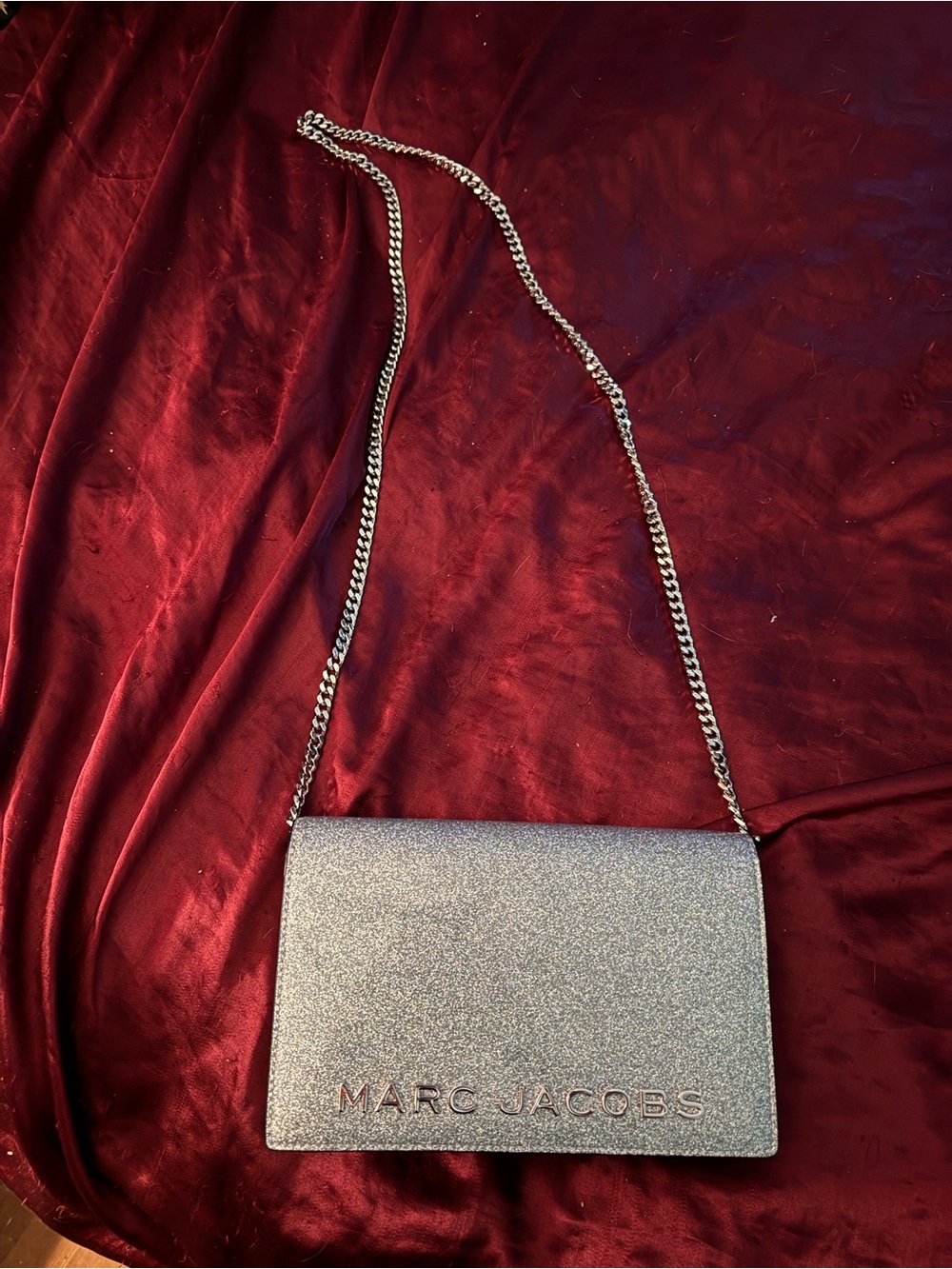 Marc Jacobs party on a chain crossbody bag